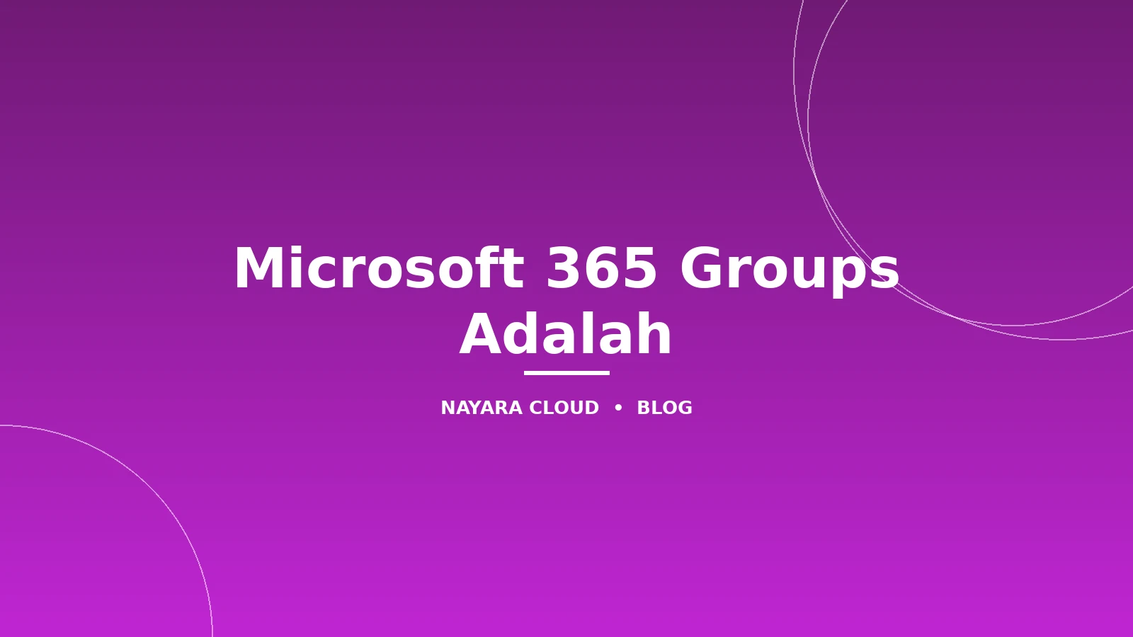 Microsoft 365 Groups Adalah: Bedanya dengan Teams dan Distribution List