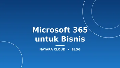 Microsoft 365 untuk Bisnis: Panduan Lengkap Paket, Harga, dan Cara Memilih (2026)
