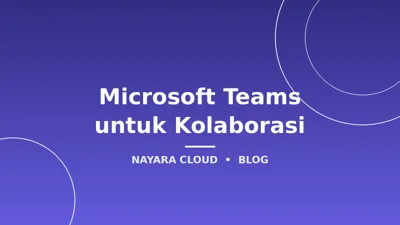 Microsoft Teams untuk Kolaborasi: Panduan Lengkap Bisnis Indonesia